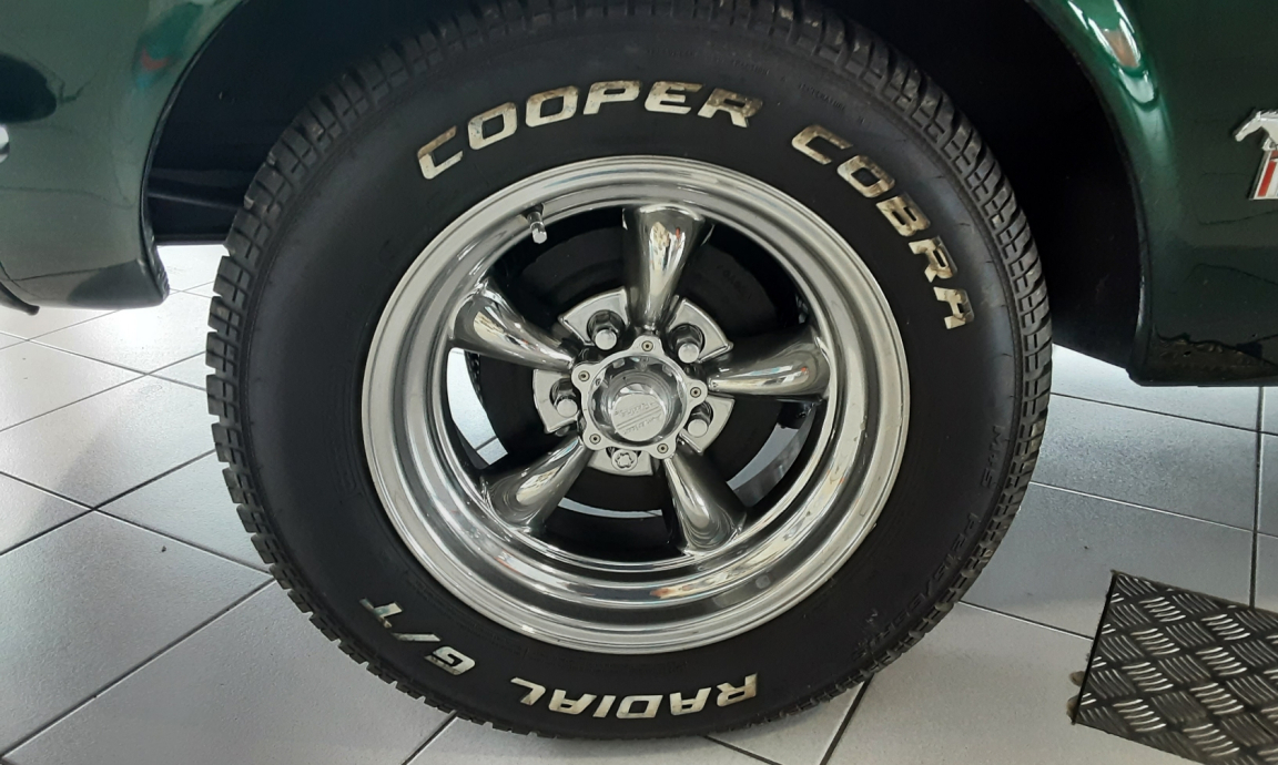 Ford Mustang - COUPE VERTE TOIT VINYLE 1967