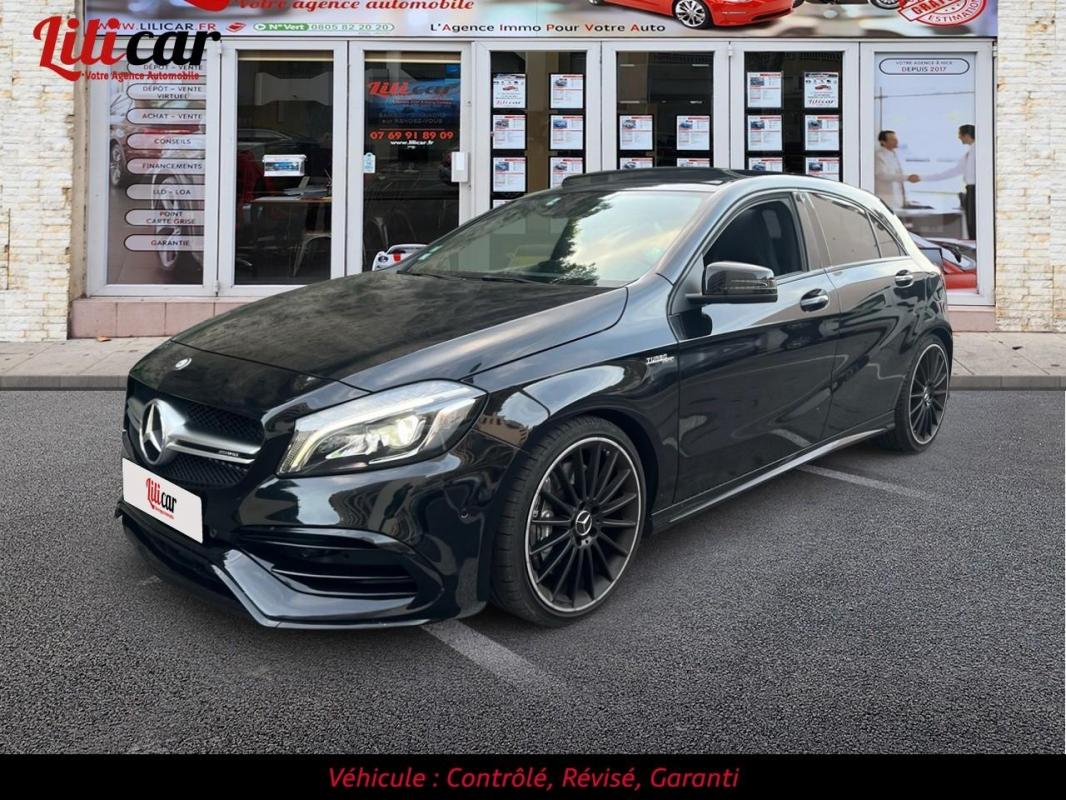 Mercedes Classe A - 45AMG - BV Speedshift AMG 4-Matic PHASE 2 GARANTIE 12 MOIS PACK AÉRO