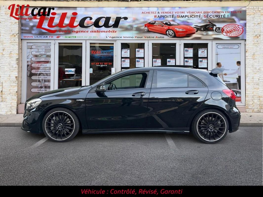 Mercedes Classe A - 45AMG - BV Speedshift AMG 4-Matic PHASE 2 GARANTIE 12 MOIS PACK AÉRO